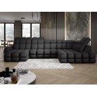 Narożnik TOLLO XL Prawostronny Elektryczna regulacja Tkanina SOLAR 99 WERSAL