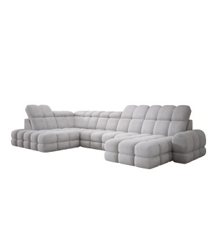 Narożnik TOLLO XL Lewostronny Elektryczna regulacja Tkanina ANTHOLOGY 17 WERSAL