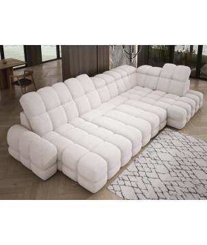 Narożnik TOLLO XL Prawostronny Elektryczna regulacja Tkanina ANTHOLOGY 01 WERSAL