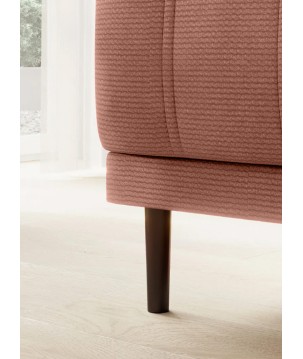 Narożnik CALDO XL Prawostronny z funkcją spania wolnostojąca w tkaninie RUN AGAIN 61 WERSAL