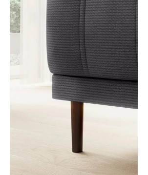 Narożnik CALDO XL Prawostronny z funkcją spania wolnostojąca w tkaninie RUN AGAIN 90 WERSAL