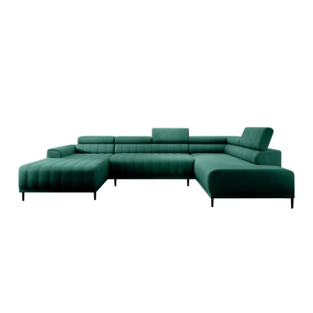 Narożnik CALDO XL Prawostronny z funkcją spania wolnostojąca w tkaninie RUN AGAIN 36 WERSAL