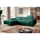 Narożnik CALDO S/MINI Lewostronny z funkcją spania wolnostojąca w tkaninie RUN AGAIN 36 WERSAL