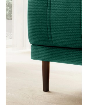 Narożnik CALDO S/MINI Prawostronny z funkcją spania wolnostojąca w tkaninie RUN AGAIN 36 WERSAL