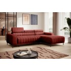 Narożnik CALDO S/MINI Prawostronny z funkcją spania wolnostojąca w tkaninie RUN AGAIN 55 WERSAL