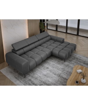 Narożnik PLAZA MINI Prawostronny w tkaninie Promocyjnej SOLAR 96 WERSAL