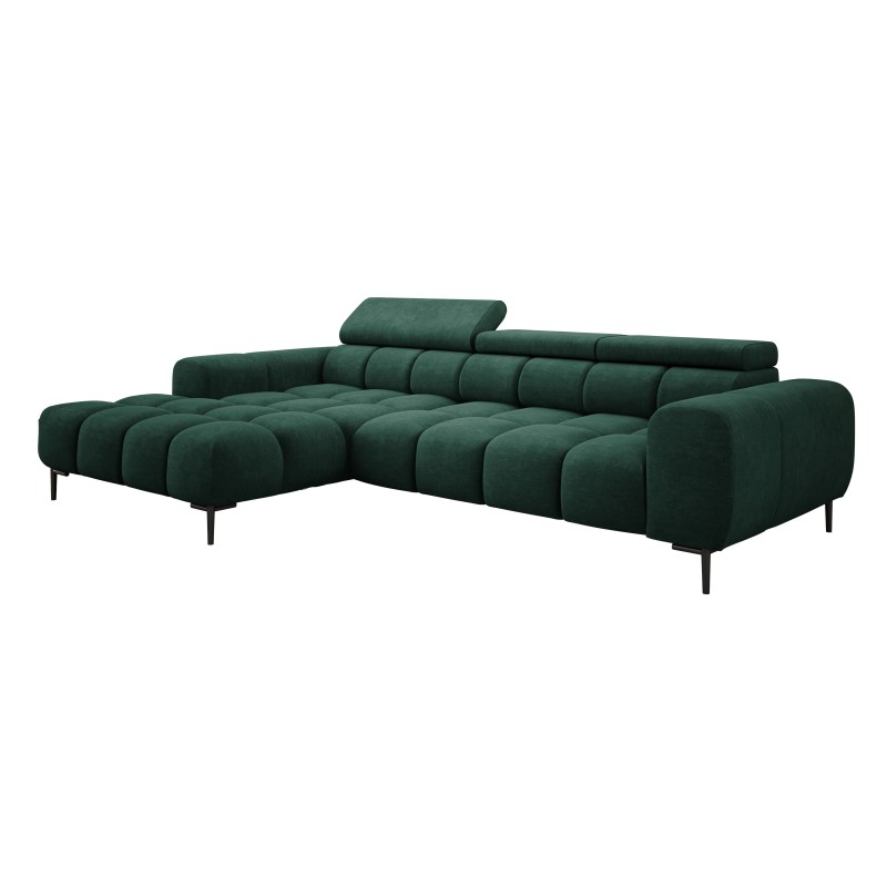 Narożnik PLAZA MINI Lewostronny w tkaninie CLOUD 39 WERSAL