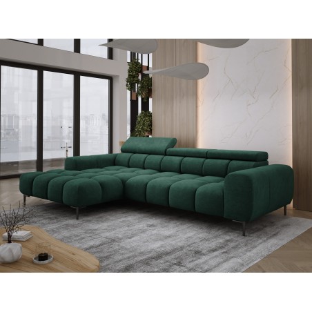 Narożnik PLAZA MINI Lewostronny w tkaninie CLOUD 39 WERSAL