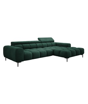 Narożnik PLAZA MINI Prawostronny w tkaninie CLOUD 39 WERSAL