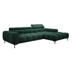 Narożnik PLAZA MINI Prawostronny w tkaninie CLOUD 39 WERSAL