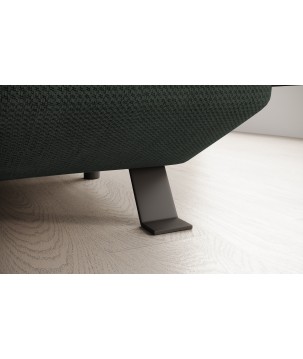 Narożnik RAVEN XL wolnostojący z funkcją spania tkanina Artico 37437 Leśny WERSAL