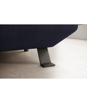 Narożnik RAVEN XL wolnostojący z funkcją spania tkanina Artico 37438 Morski WERSAL