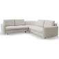 Narożnik LAREN nowoczesna sofa z funkcją spania pojemnik na pościel prawa strona CASTEL 80 251x251x85 cm