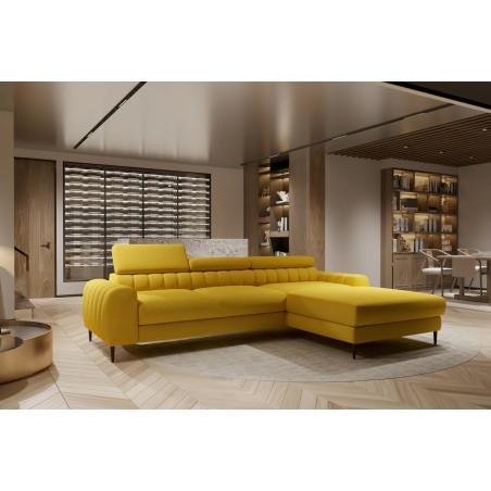 Narożnik NAVAS S układ L Prawostronny z funkcją spania WERSAL