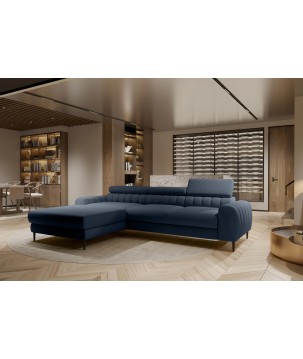 Narożnik NAVAS S z funkcją spania tkanina Promocyjna CURIO 78 WERSAL