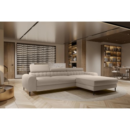 Narożnik NAVAS S z funkcją spania tkanina Promocyjna CURIO 11 WERSAL