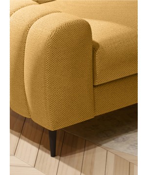 Narożnik NAVAS S z funkcją spania tkanina Promocyjna CURIO 48 WERSAL