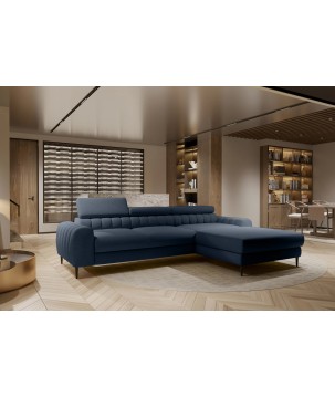 Narożnik NAVAS S z funkcją spania tkanina Promocyjna CURIO 78 WERSAL