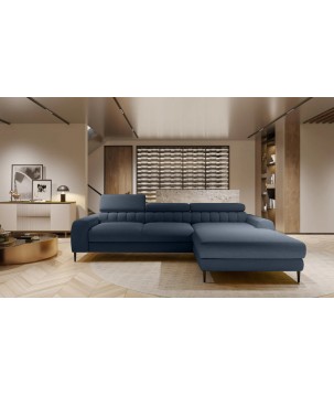 Narożnik NAVAS S z funkcją spania tkanina Promocyjna CURIO 78 WERSAL