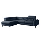 Narożnik NAVAS L z funkcją spania tkanina Promocyjna CURIO 78 WERSAL