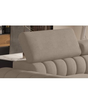 Narożnik NAVAS L z funkcją spania tkanina Promocyjna CURIO 11 WERSAL