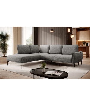 Narożnik STORM L układ L Lewostronny z funkcją regulacji oparcia i wysuwu podnóżka WERSAL