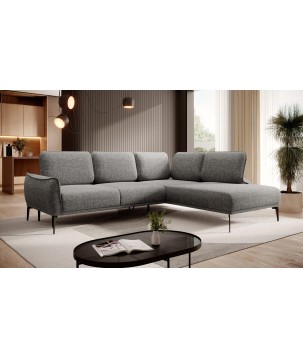 Narożnik STORM L układ L Prawostronny z funkcją regulacji oparcia i wysuwu podnóżka WERSAL