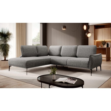 Narożnik STORM L układ L Lewostronny z funkcją regulacji oparcia i wysuwu podnóżka WERSAL