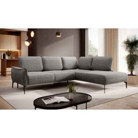 Narożnik STORM L układ L Prawostronny z funkcją regulacji oparcia i wysuwu podnóżka WERSAL