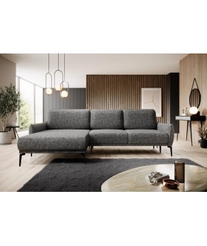 Narożnik STORM S układ L Lewostronny z funkcją regulacji oparcia i wysuwu podnóżka WERSAL