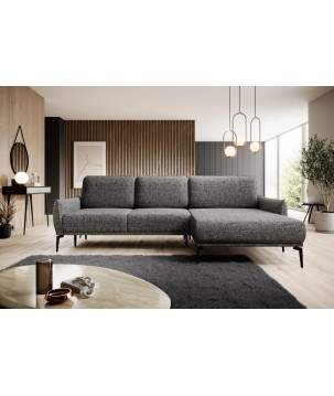 Narożnik STORM S układ L Prawostronny z funkcją regulacji oparcia i wysuwu podnóżka WERSAL