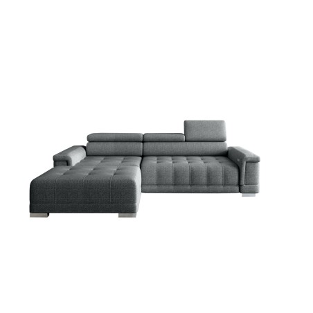 Narożnik CAMPO S z elektryczną regulacją siedziska Lewostronny w tkaninie MEMPHIS 06 WERSAL