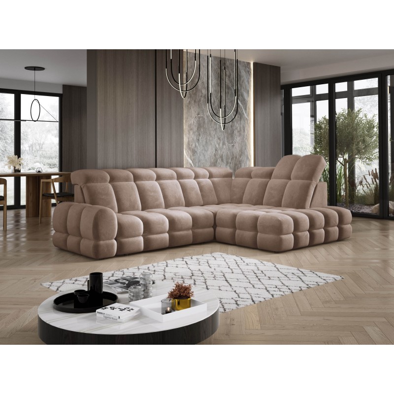 Narożnik TOLLO L Prawostronny Elektryczna regulacja Salvador 03 WERSAL