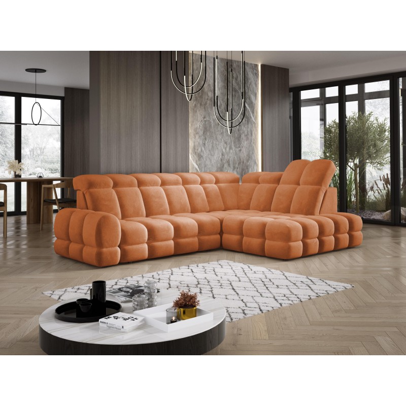 Narożnik TOLLO L Prawostronny Elektryczna regulacja Salvador 08 WERSAL