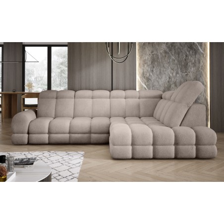 Narożnik TOLLO L Prawostronny Elektryczna regulacja Bubble 03 WERSAL