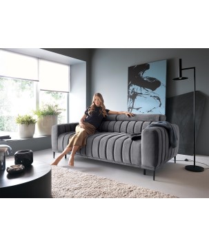 Sofa GANDI 120 RELAX system włoski z funkcją spania ONTARIO 14 WERSAL