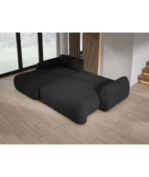 Narożnik COCO z funkcją spania poduszkami i pojemnikiem Now Or Never 100 DOMOHOME