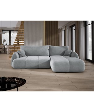 Narożnik COCO z funkcją spania poduszkami i pojemnikiem Cloud 81 DOMOHOME