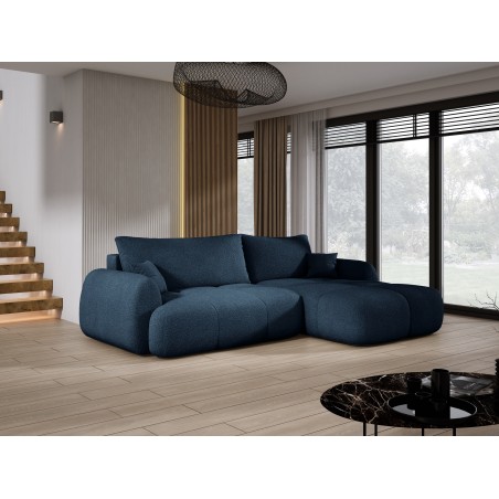 Narożnik COCO z funkcją spania poduszkami i pojemnikiem Now Or Never 79 DOMOHOME