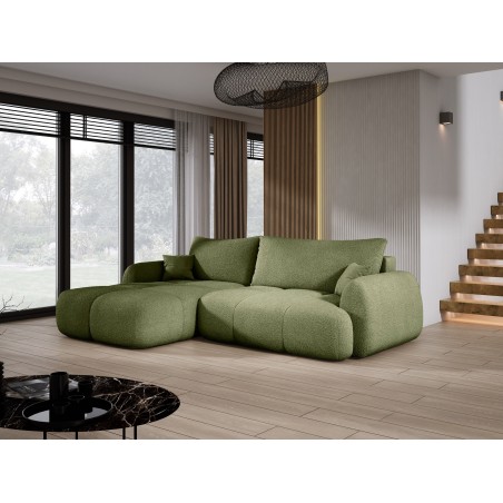 Narożnik COCO z funkcją spania poduszkami i pojemnikiem Now Or Never 38 DOMOHOME