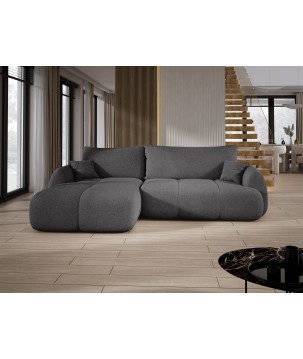 Narożnik COCO z funkcją spania poduszkami i pojemnikiem Now Or Never 92 DOMOHOME