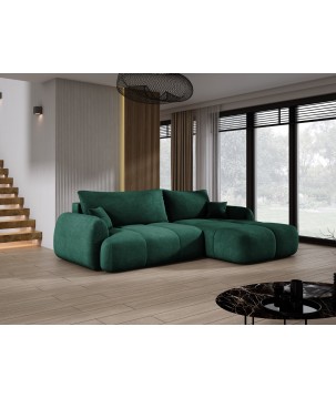 Narożnik COCO z funkcją spania poduszkami i pojemnikiem Cloud 39 DOMOHOME