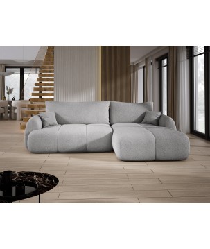 Narożnik COCO z funkcją spania poduszkami i pojemnikiem Now Or Never 83 DOMOHOME