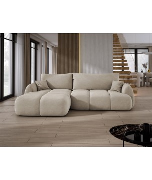 Narożnik COCO WIND z funkcją spania poduszkami i pojemnikiem CLOUD 03 WERSAL