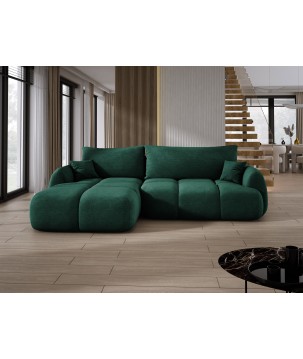 Narożnik COCO WIND z funkcją spania poduszkami i pojemnikiem CLOUD 39 WERSAL