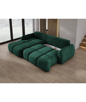 Narożnik COCO WIND z funkcją spania poduszkami i pojemnikiem CLOUD 39 WERSAL