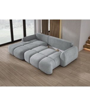 Narożnik COCO WIND z funkcją spania poduszkami i pojemnikiem CLOUD 81 WERSAL