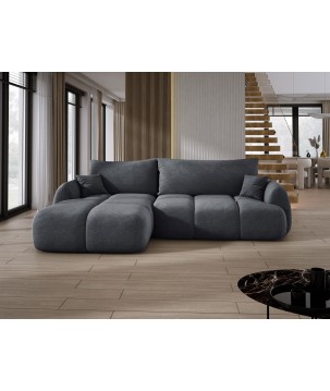 Narożnik COCO WIND z funkcją spania poduszkami i pojemnikiem CLOUD 91 WERSAL