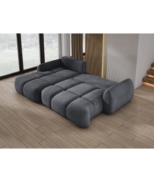 Narożnik COCO WIND z funkcją spania poduszkami i pojemnikiem CLOUD 91 WERSAL