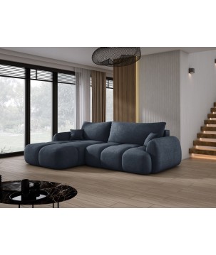 Narożnik COCO WIND z funkcją spania poduszkami i pojemnikiem CLOUD 97 WERSAL